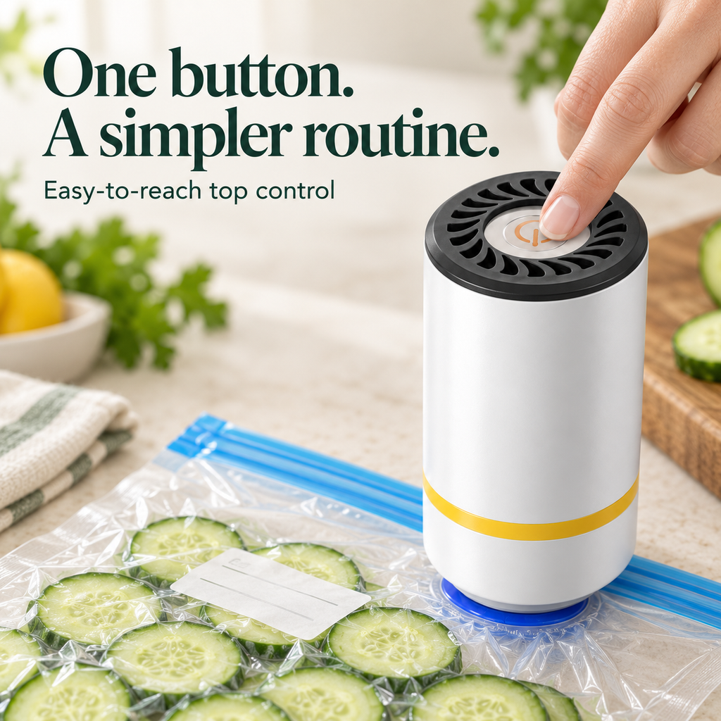 Compact Food Vacuum Sealer