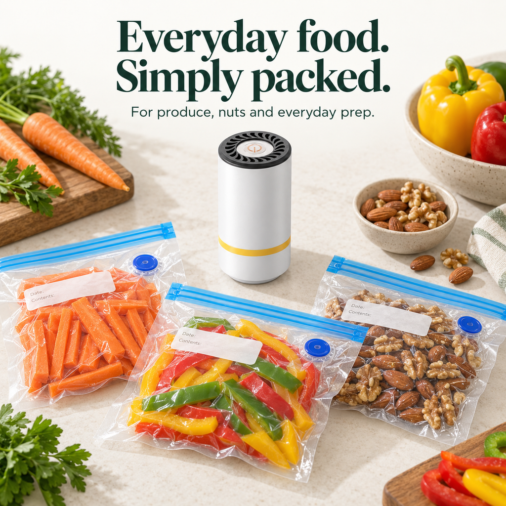 Compact Food Vacuum Sealer