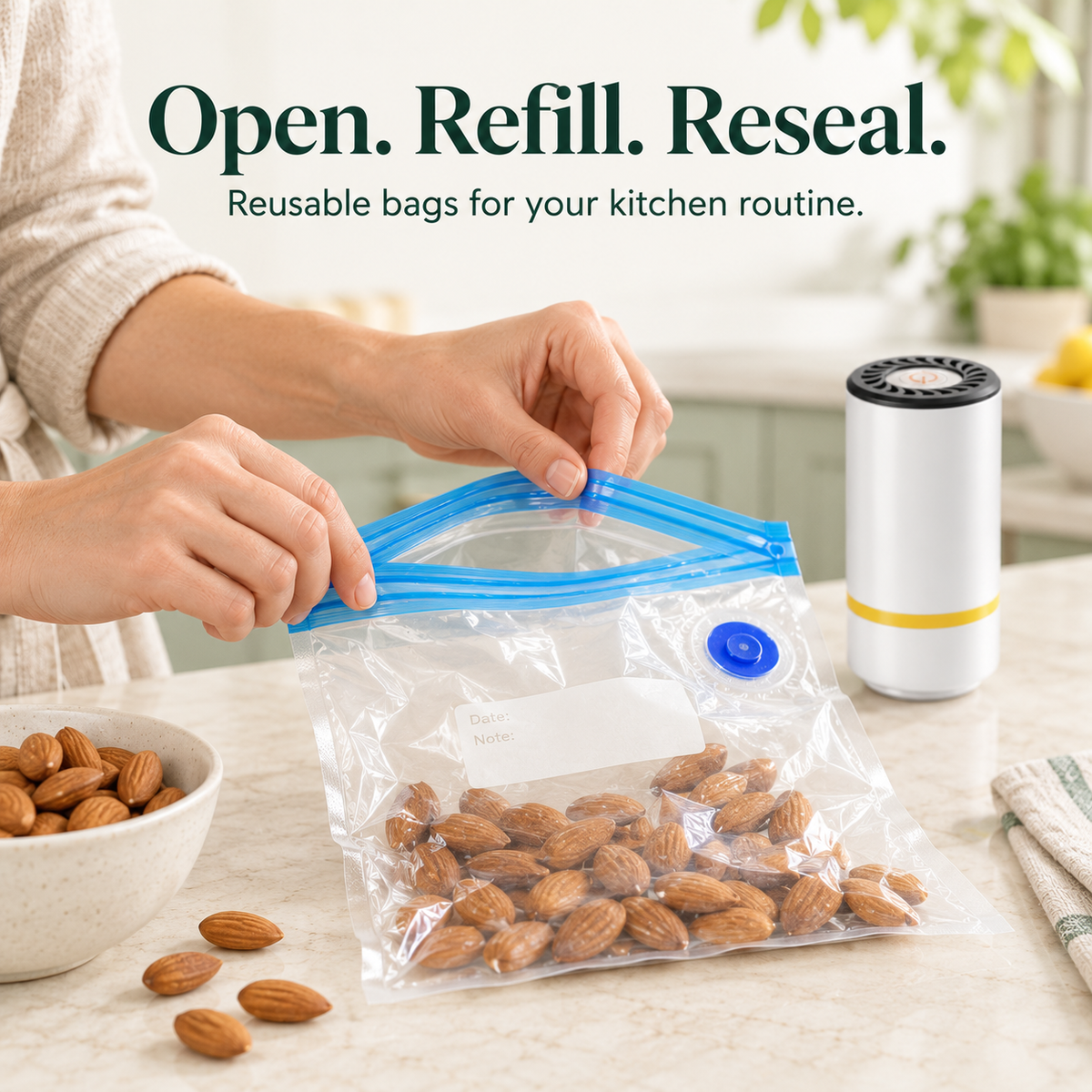 Compact Food Vacuum Sealer
